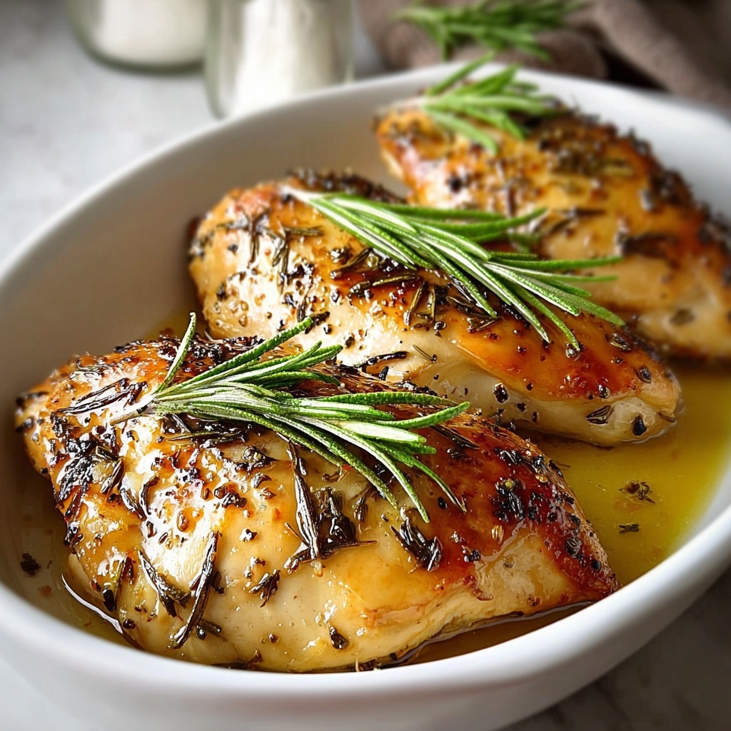Heart-Healthy Rosemary Chicken Dijon Recipe - Recipe Image