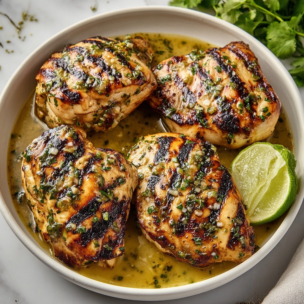 Charred Cilantro Lime Chicken Thighs Recipe - Recipe Image