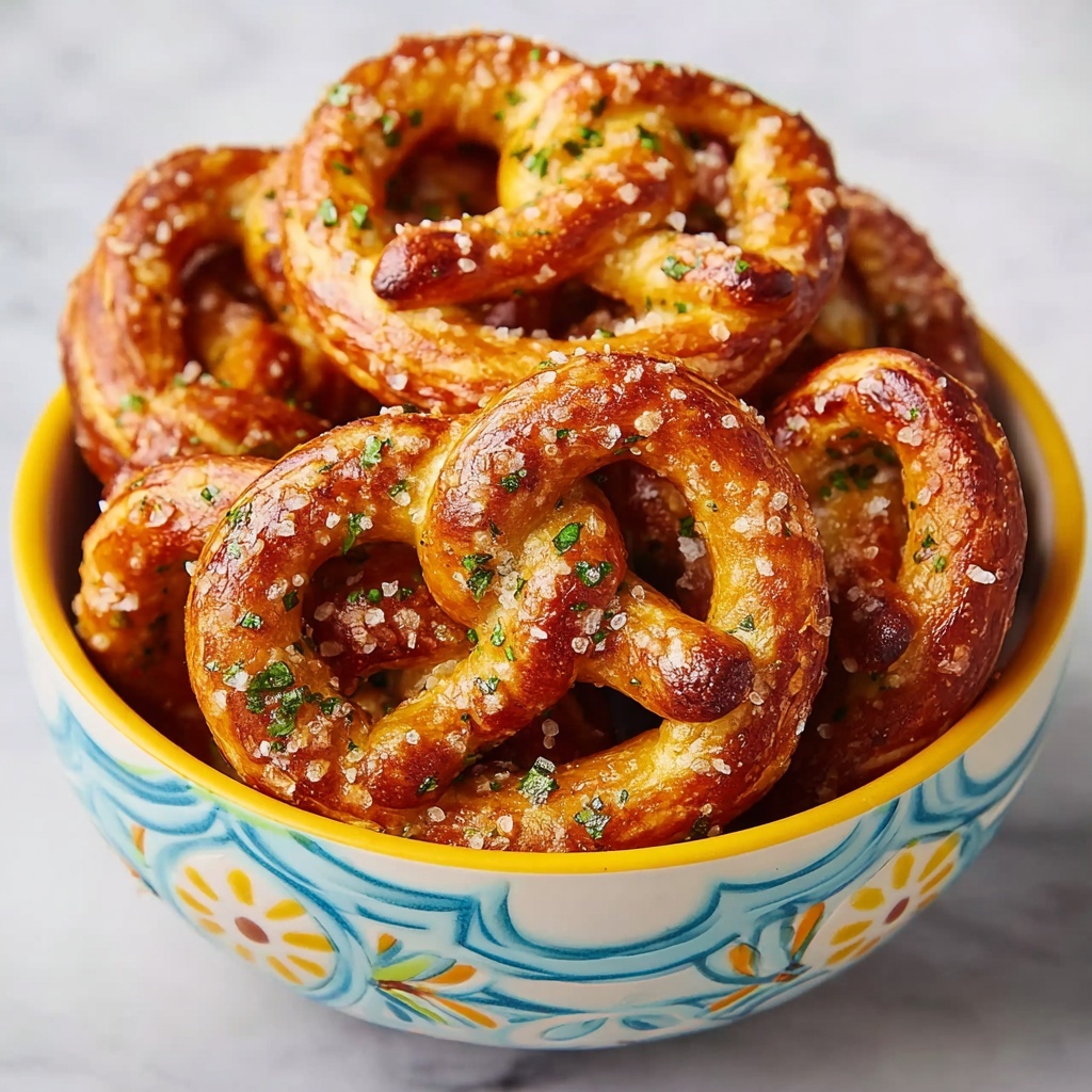 Garlic Ranch Pretzels Recipe - Recipe Image