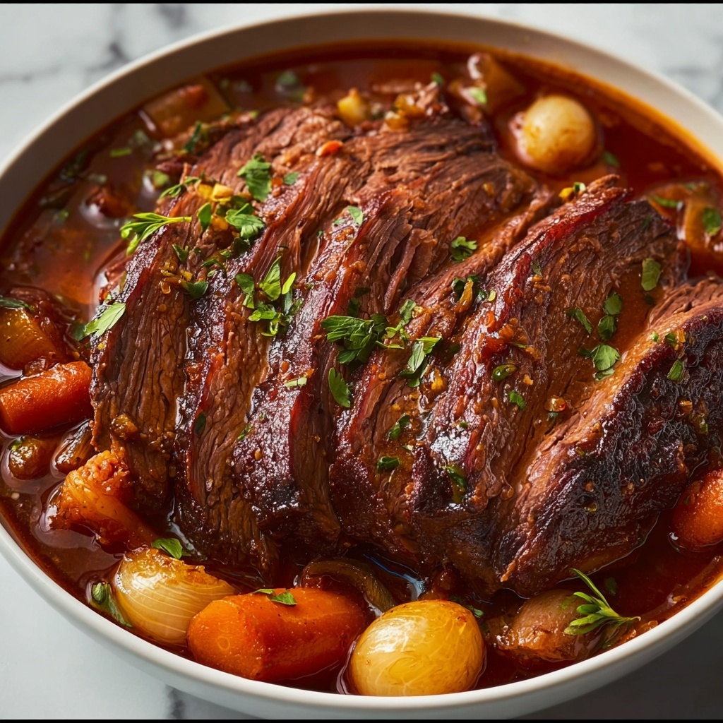 Italian Pot Roast (Stracotto) Recipe - Recipe Image