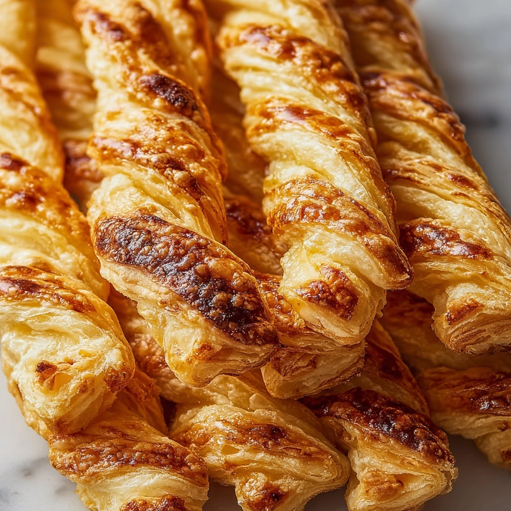 Puff Pastry Cheese Straws Recipe - Recipe Image