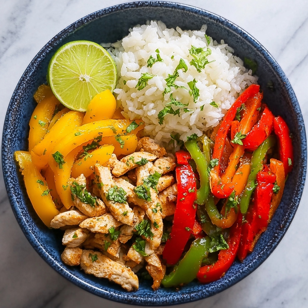 Chicken Fajita Bowl Recipe - Recipe Image