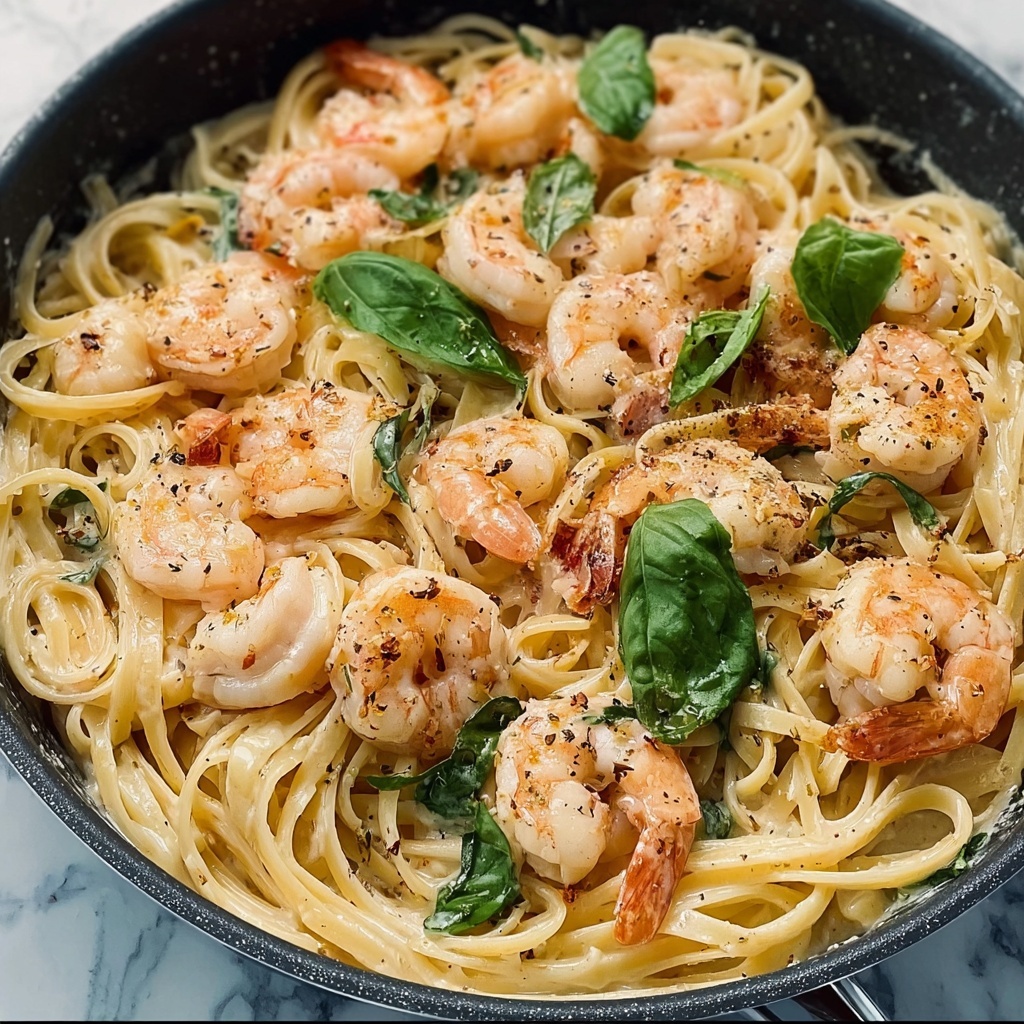 Creamy Sun-Dried Tomato Shrimp Pasta Recipe - Recipe Image