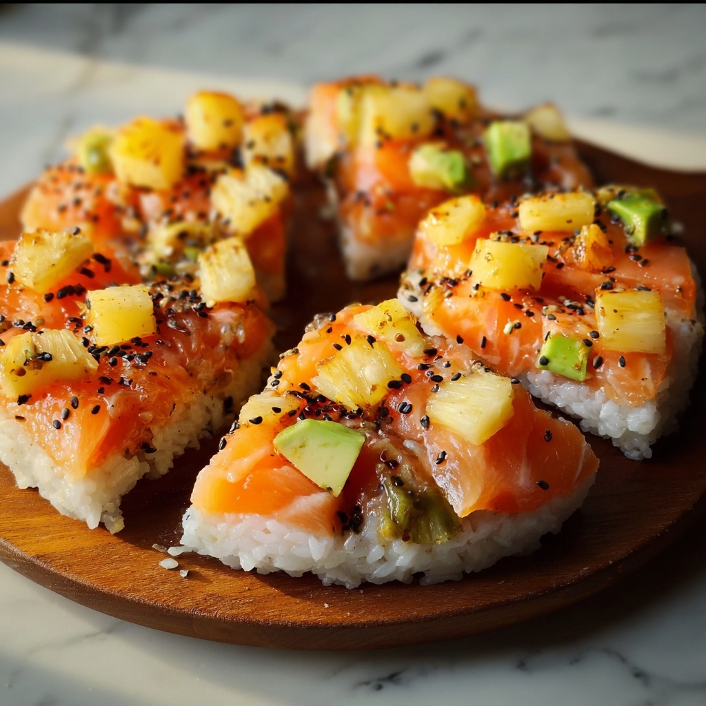 Baked Salmon Sushi Recipe - Recipe Image