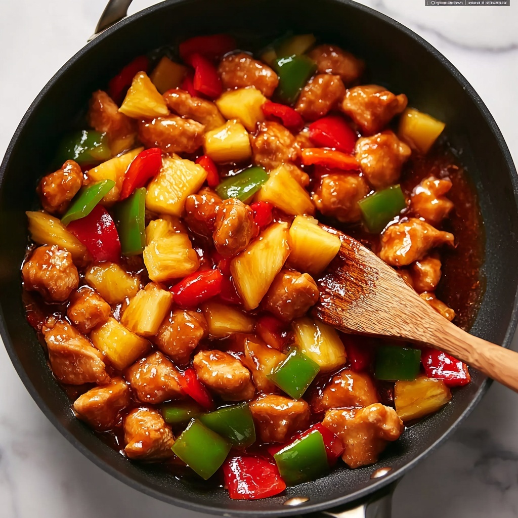 Pineapple Chicken Stir-Fry Recipe - Recipe Image