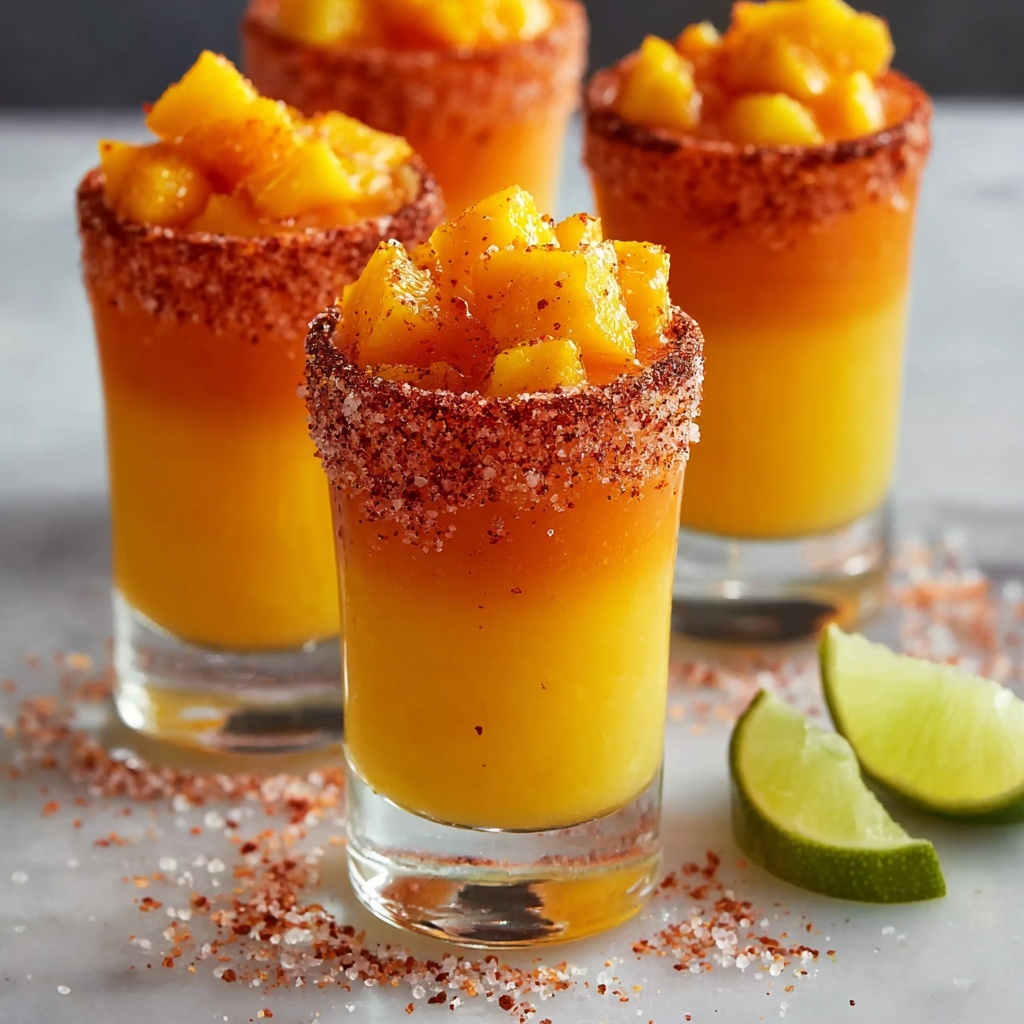 Chile Mango Mexican Candy Shots Recipe - Recipe Image
