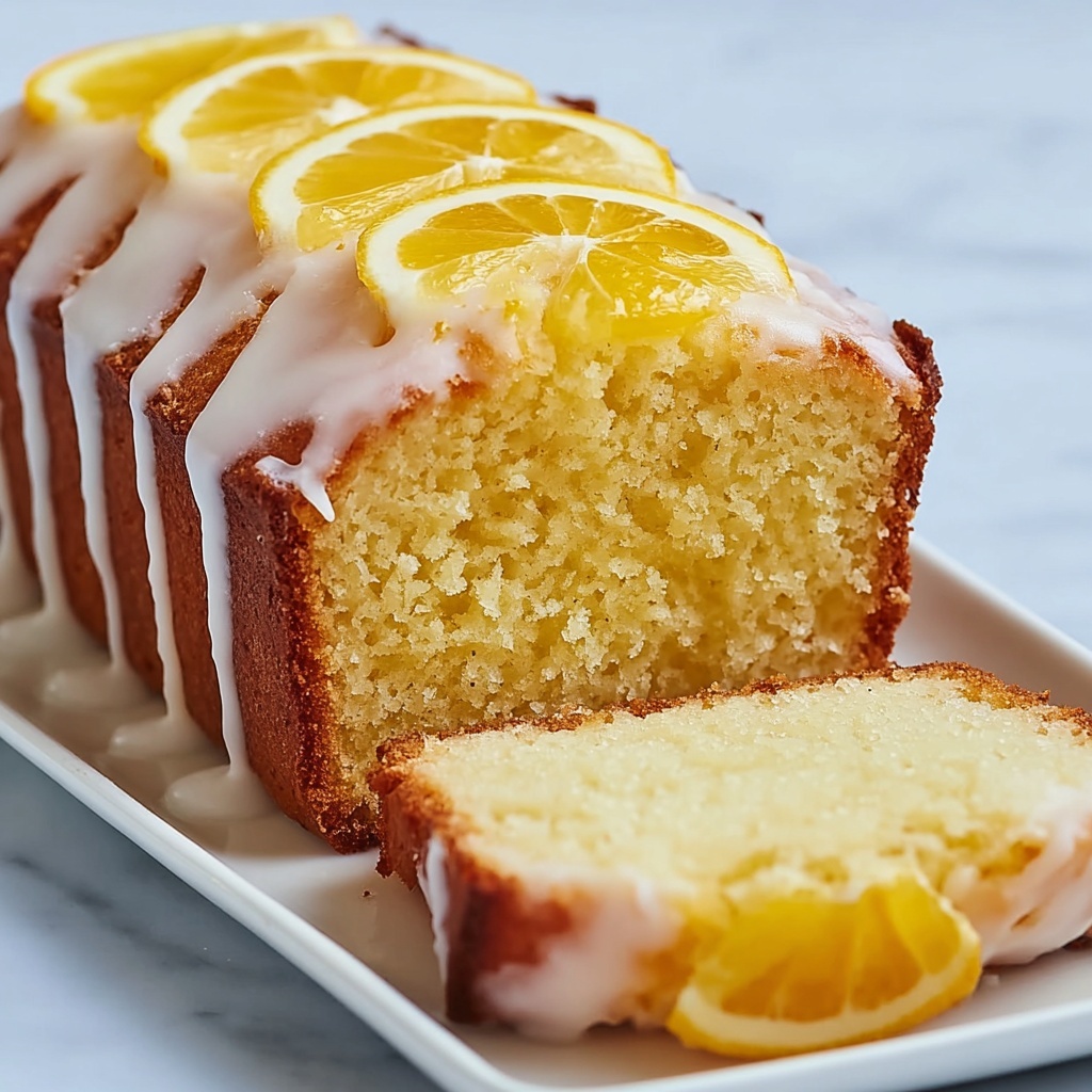 Lemon Pound Cake with Lemon Glaze Recipe - Recipe Image