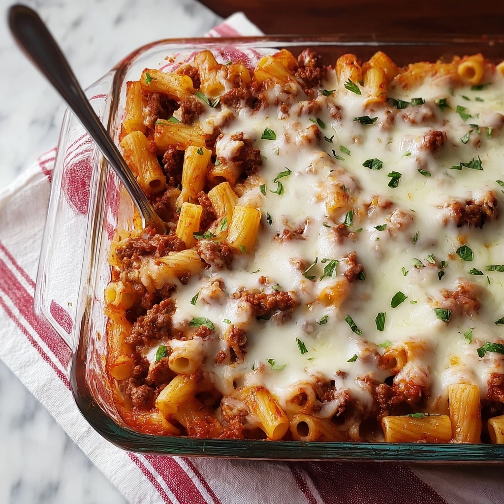 Delicious Meatless Baked Ziti Recipe - Recipe Image