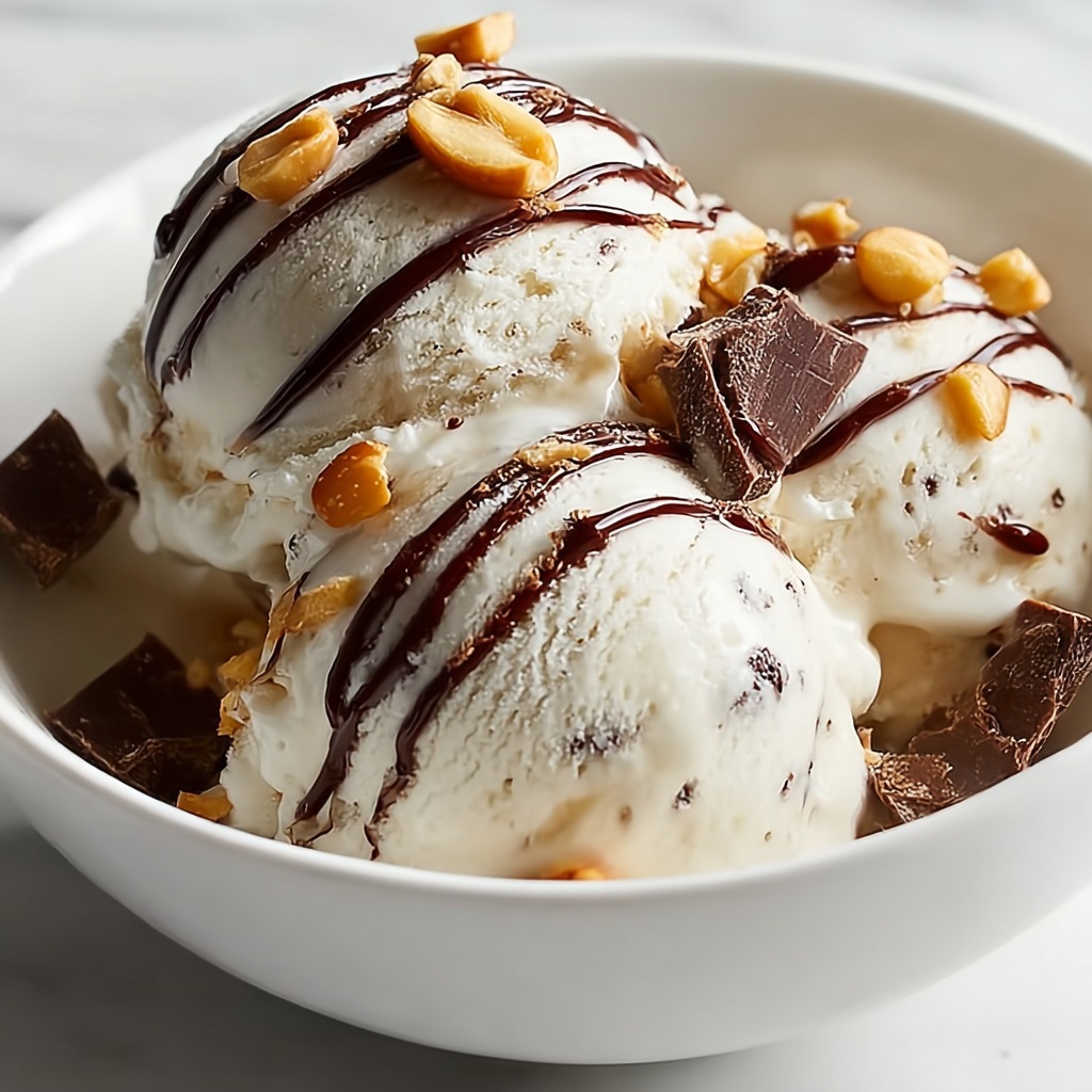 Moose Tracks Protein Ice Cream Recipe - Recipe Image