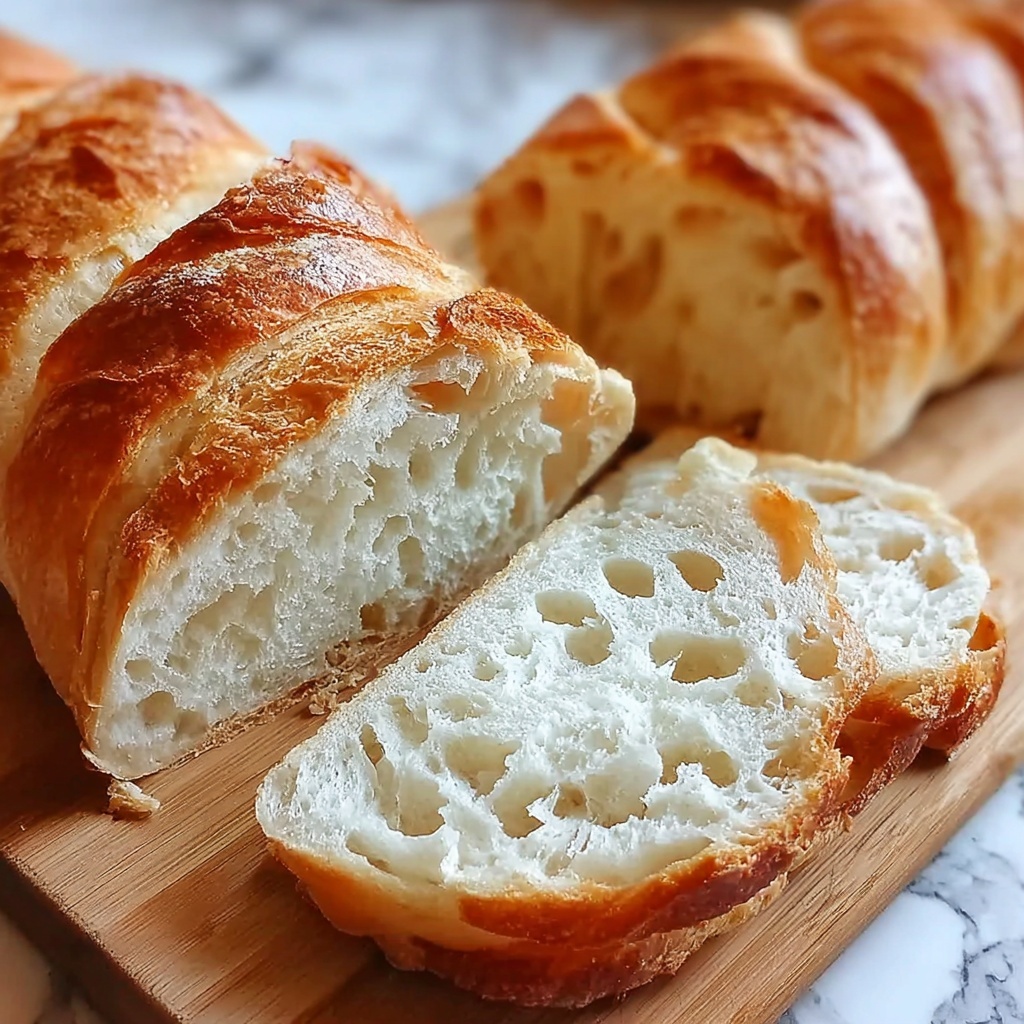 Soft Fluffy French Bread Recipe - Recipe Image