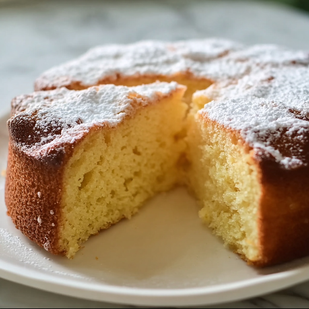 Old Fashioned Butter Cake Recipe - Recipe Image