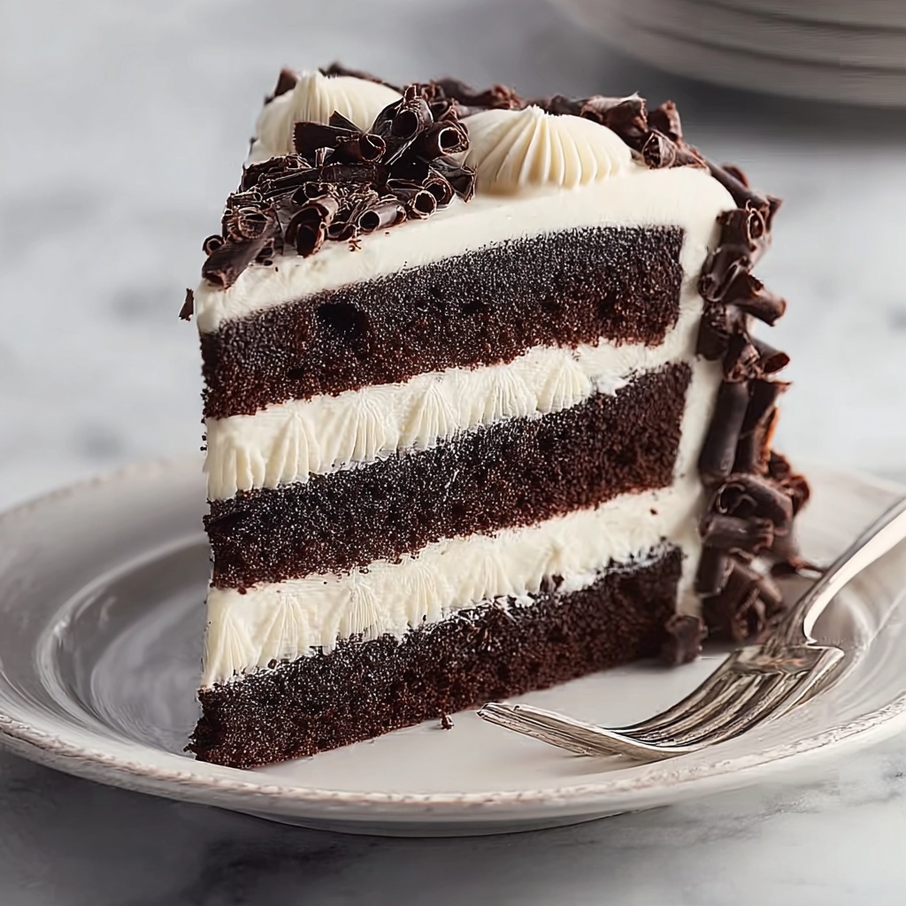 Tuxedo Cake Costco Copy Cat Recipe - Recipe Image