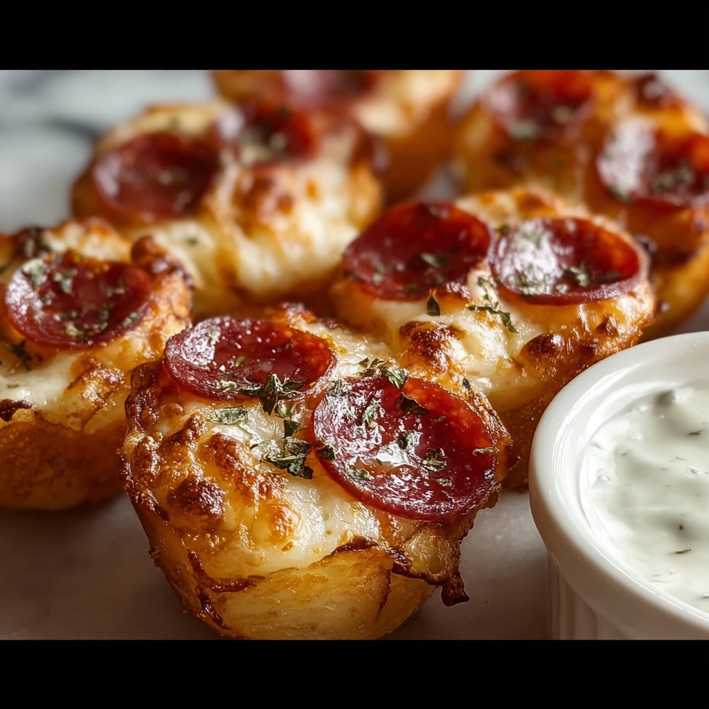 Pull-Apart Pepperoni Pizza Bites Recipe - Recipe Image