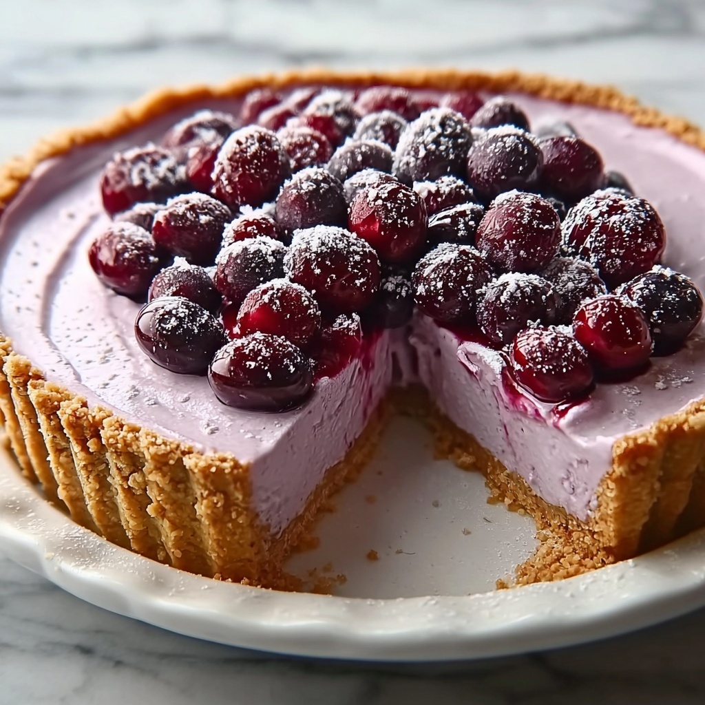 Cranberry Mousse Pie Recipe - Recipe Image