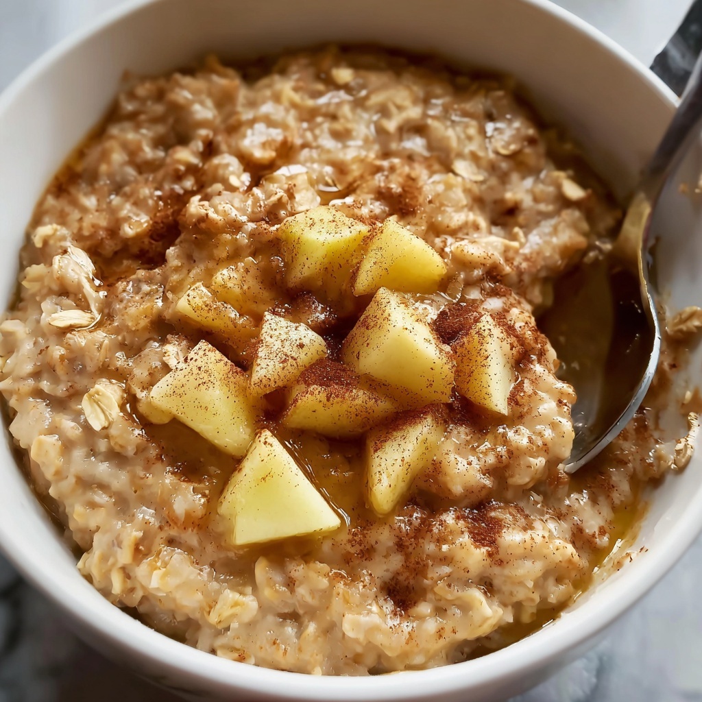 Apple Cinnamon Oatmeal Stovetop Recipe - Recipe Image