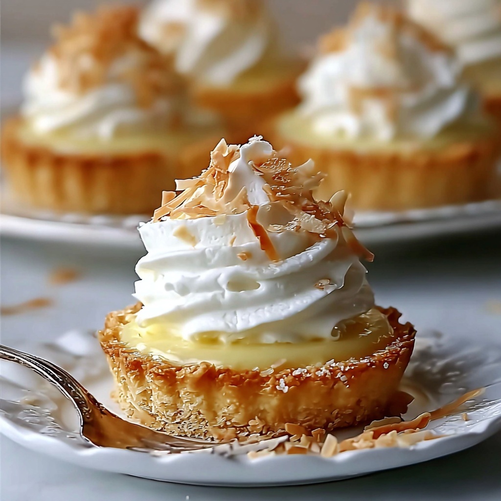 Mini Coconut Cream Pies Recipe - Recipe Image