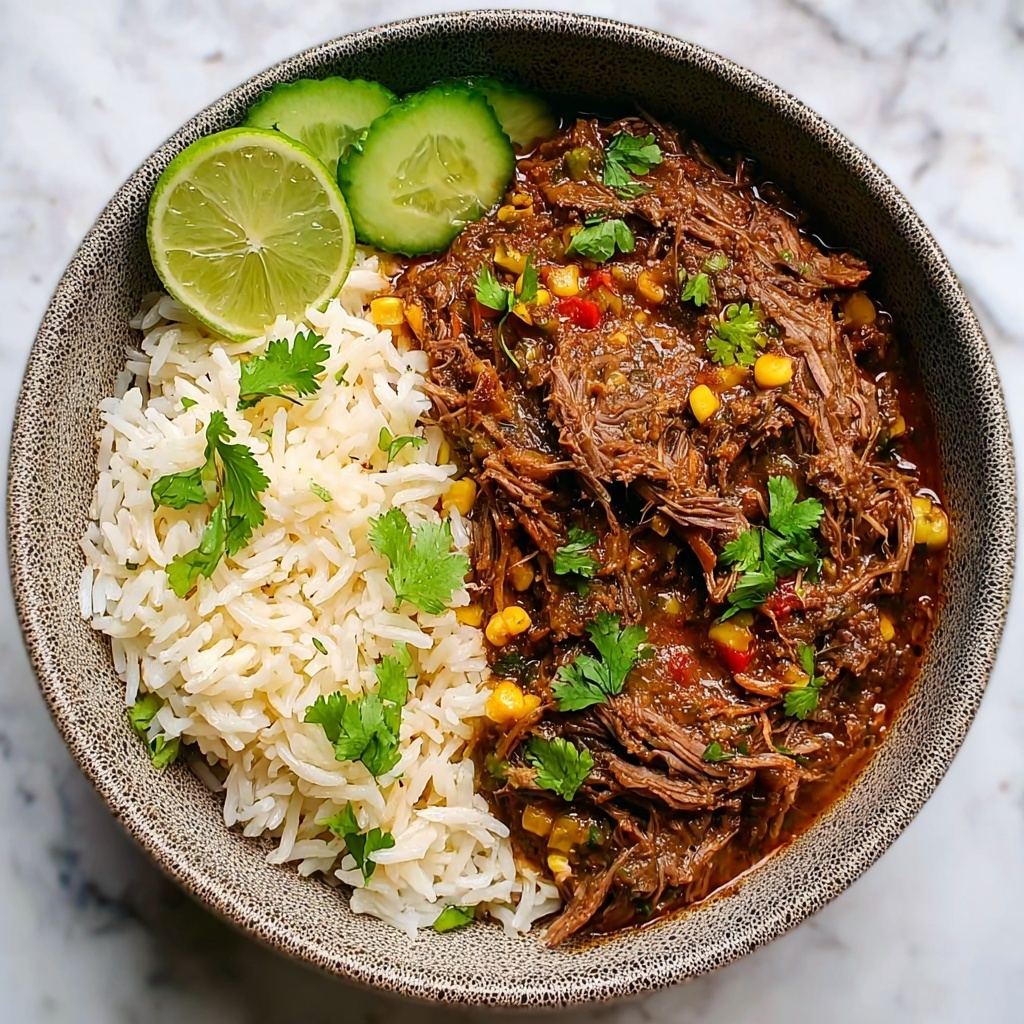 Coconut Curry Shredded Beef Recipe - Recipe Image