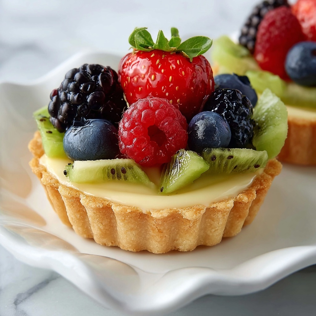 Mini Fruit Tarts Recipe - Recipe Image