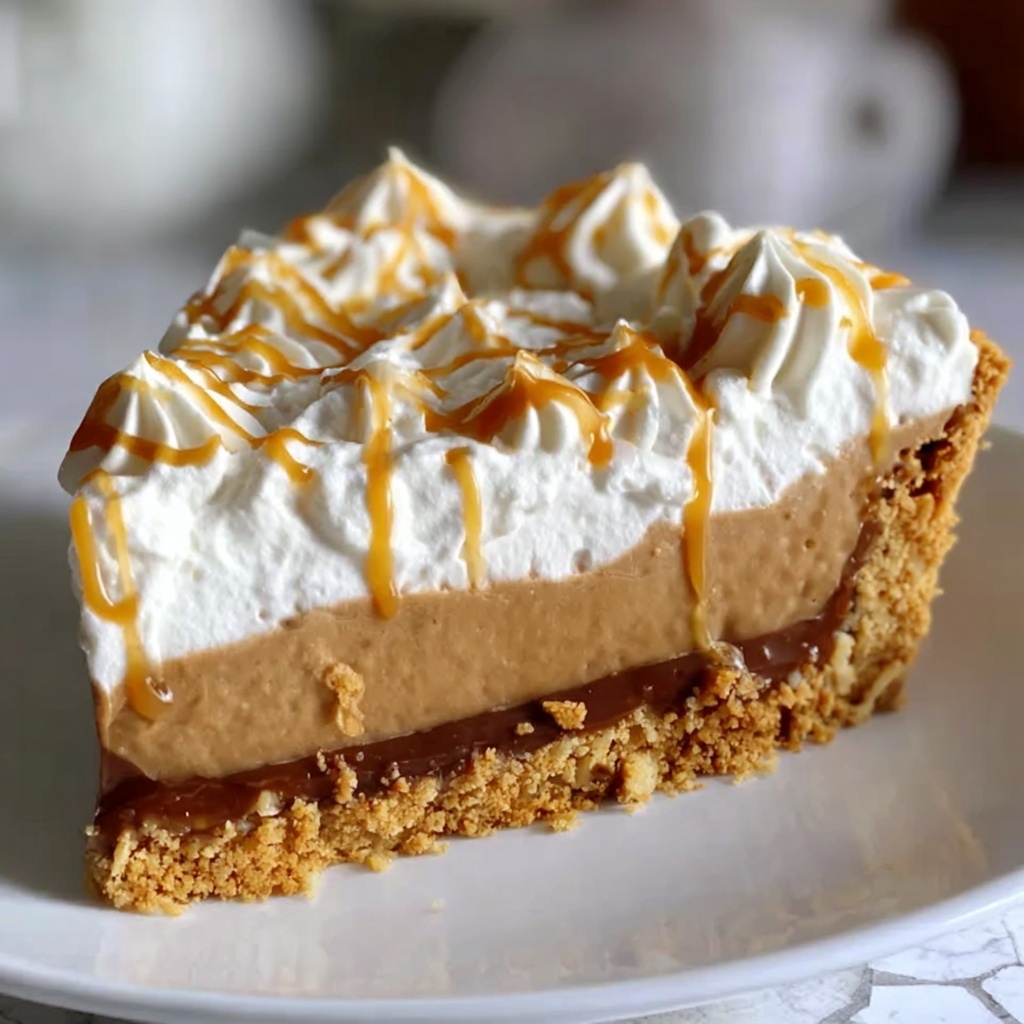 No Bake Peanut Butter Pie Recipe - Recipe Image