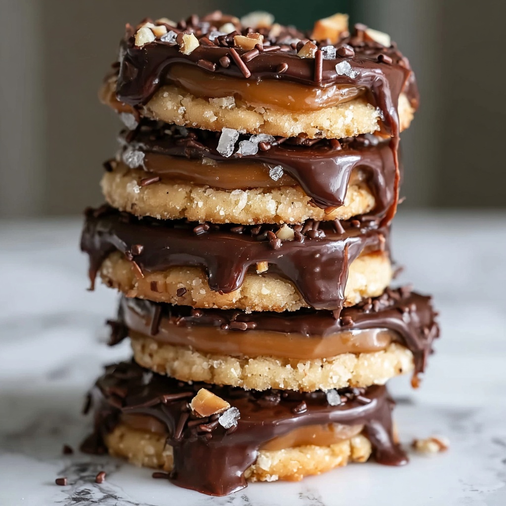 Homemade Samoas (Girl Scout Cookies) Recipe - Recipe Image