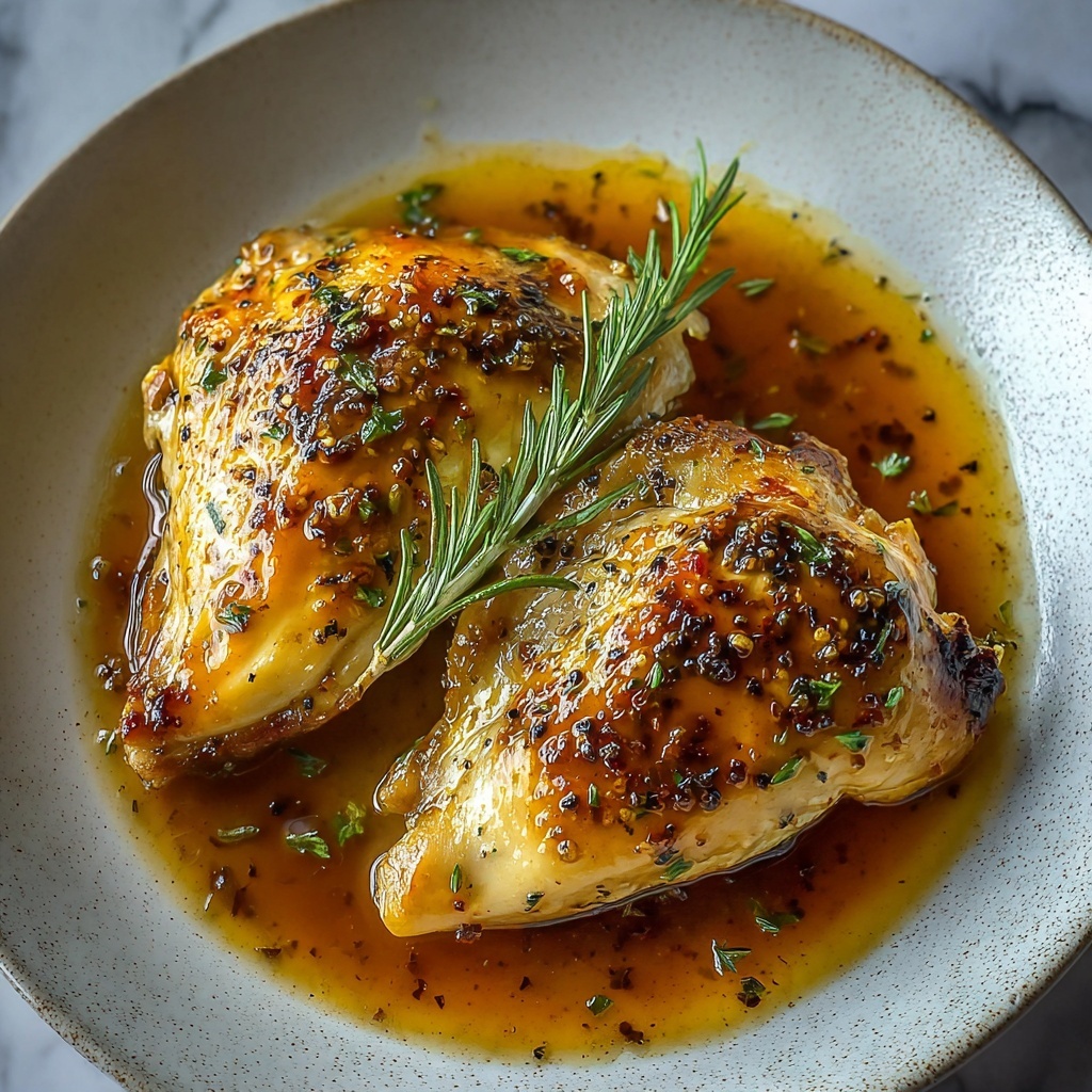 Easy Baked Honey Dijon Chicken – A Sweet & Tangy Oven-Baked Dish Recipe - Recipe Image