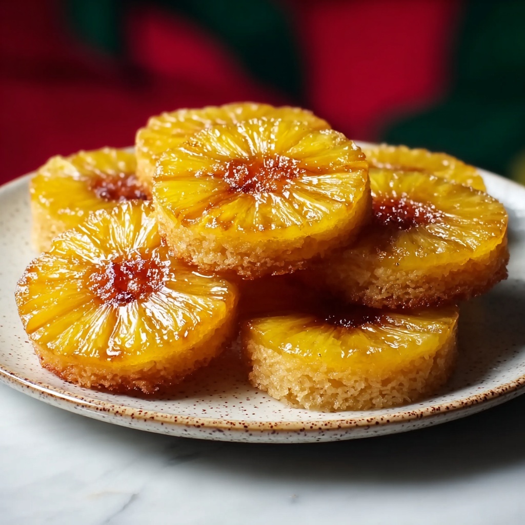 Pineapple Upside-Down Sugar Cookies Recipe - Recipe Image