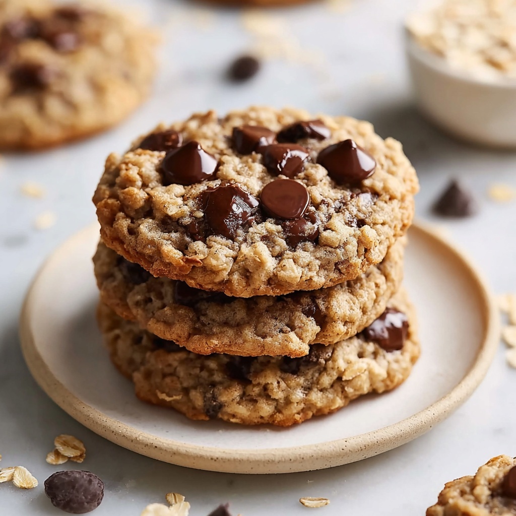 Brown Butter Oatmeal Chocolate Chip Cookies Recipe - Recipe Image