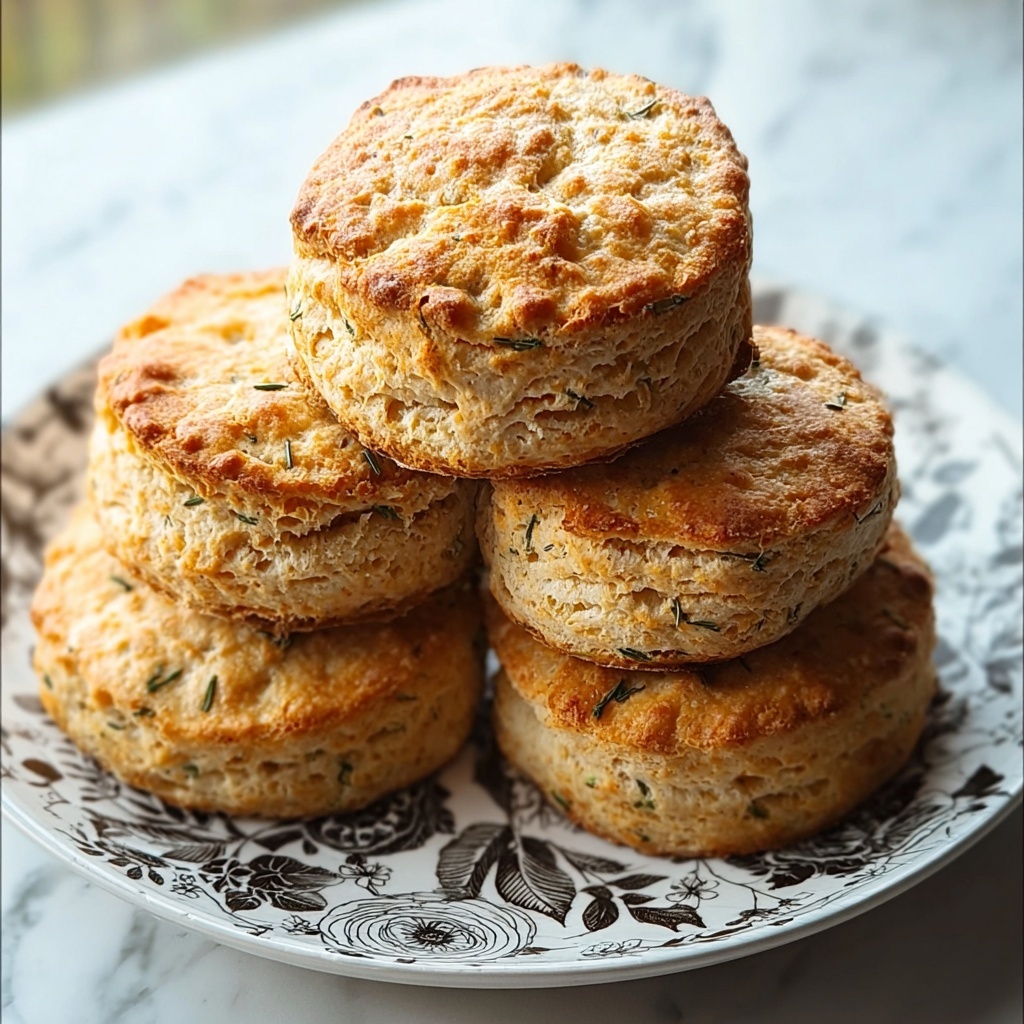 Breakfast Protein Biscuits with Cheddar and Chives Recipe - Recipe Image
