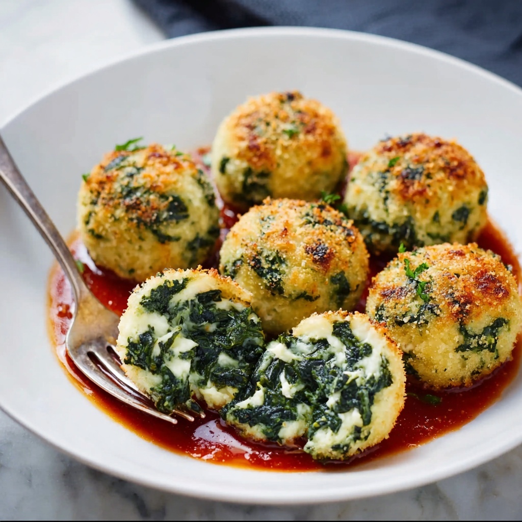 Spinach & Ricotta Gnudi Recipe - Recipe Image
