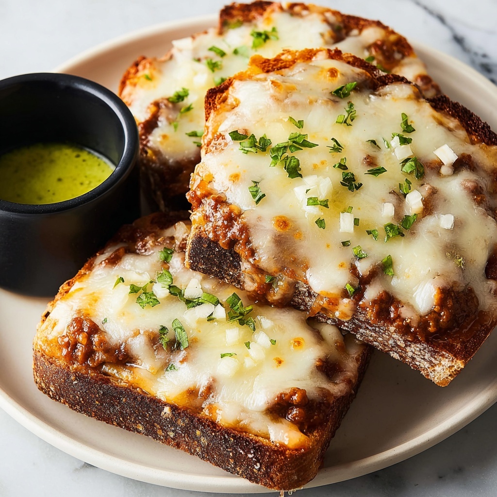 Chili Cheese Toast Recipe - Recipe Image