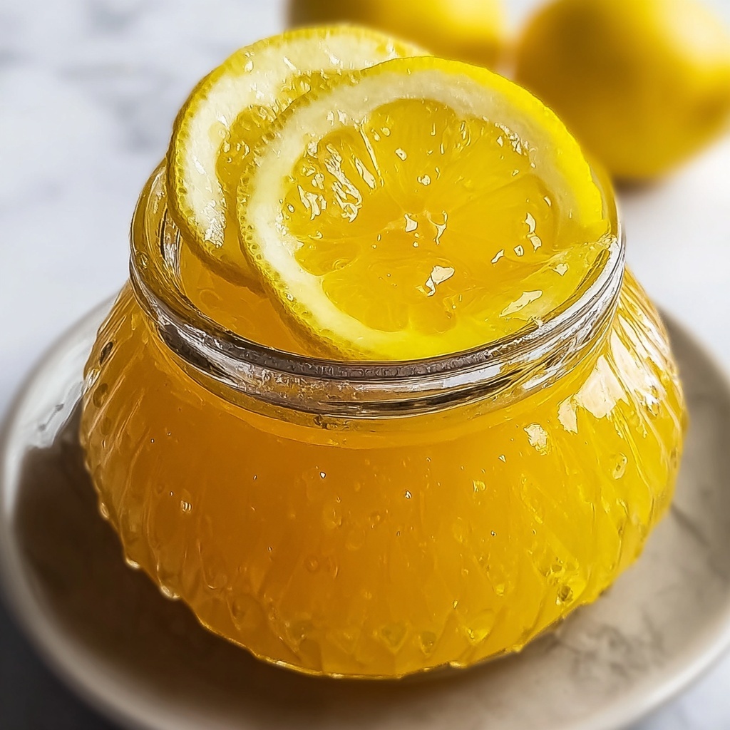 Italian Lemon Jam Recipe - Recipe Image