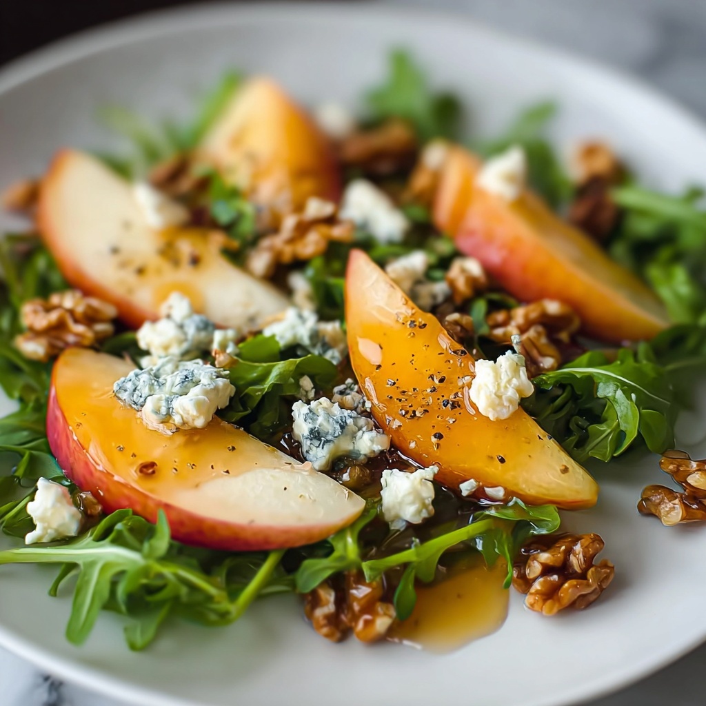 Caramelized Pear and Blue Cheese Salad Recipe - Recipe Image