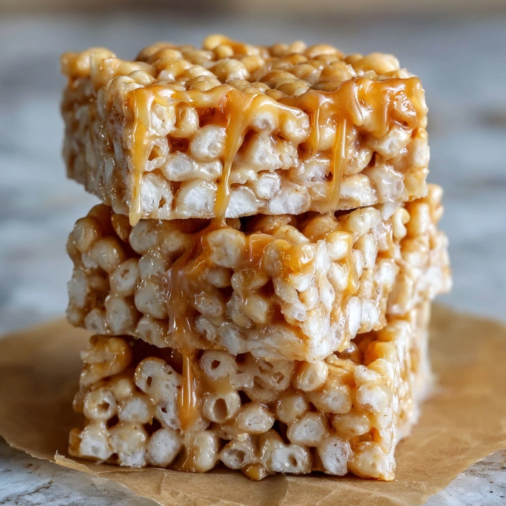 Brown Butter Dulce de Leche Rice Krispie Treats Recipe - Recipe Image