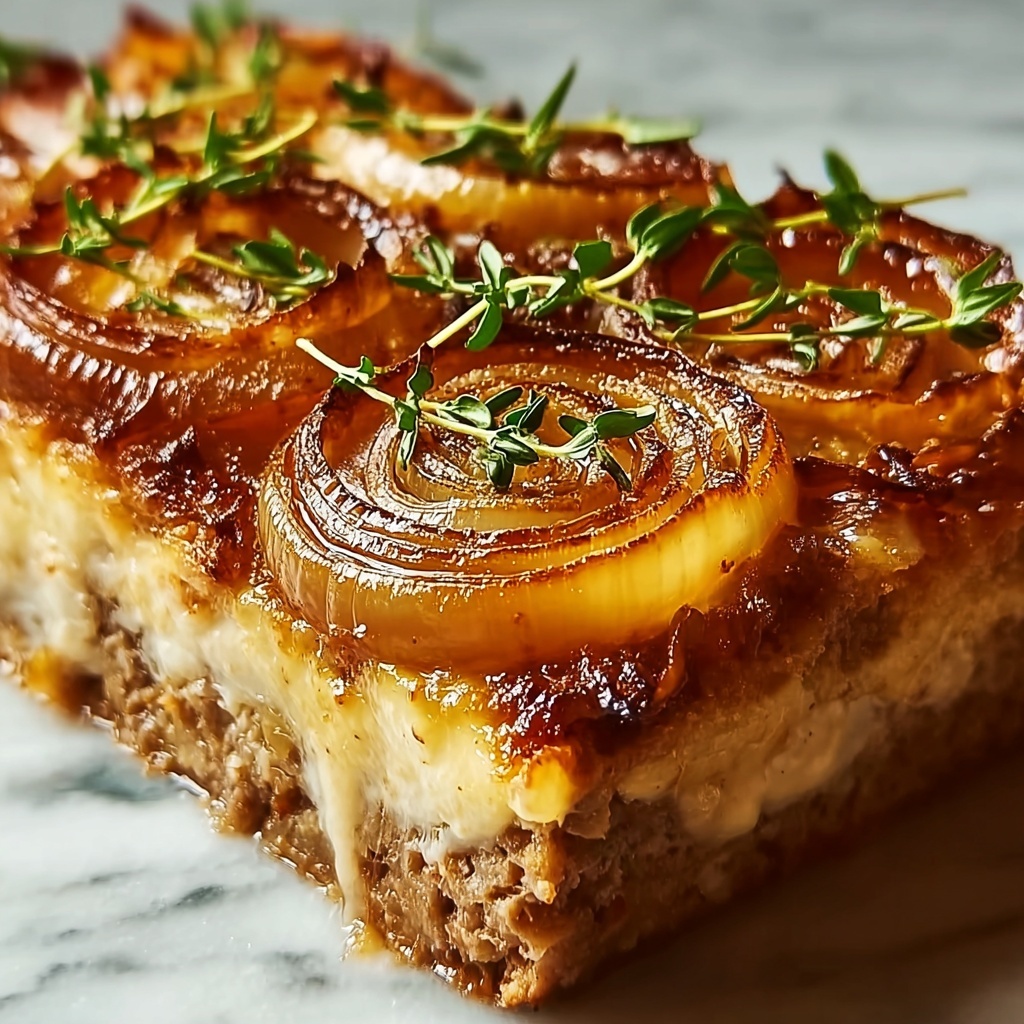 French Onion Meatloaf Recipe - Recipe Image
