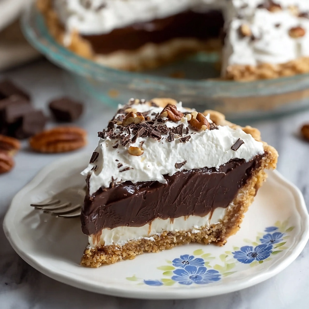 Chocolate Icebox Pie Recipe - Recipe Image