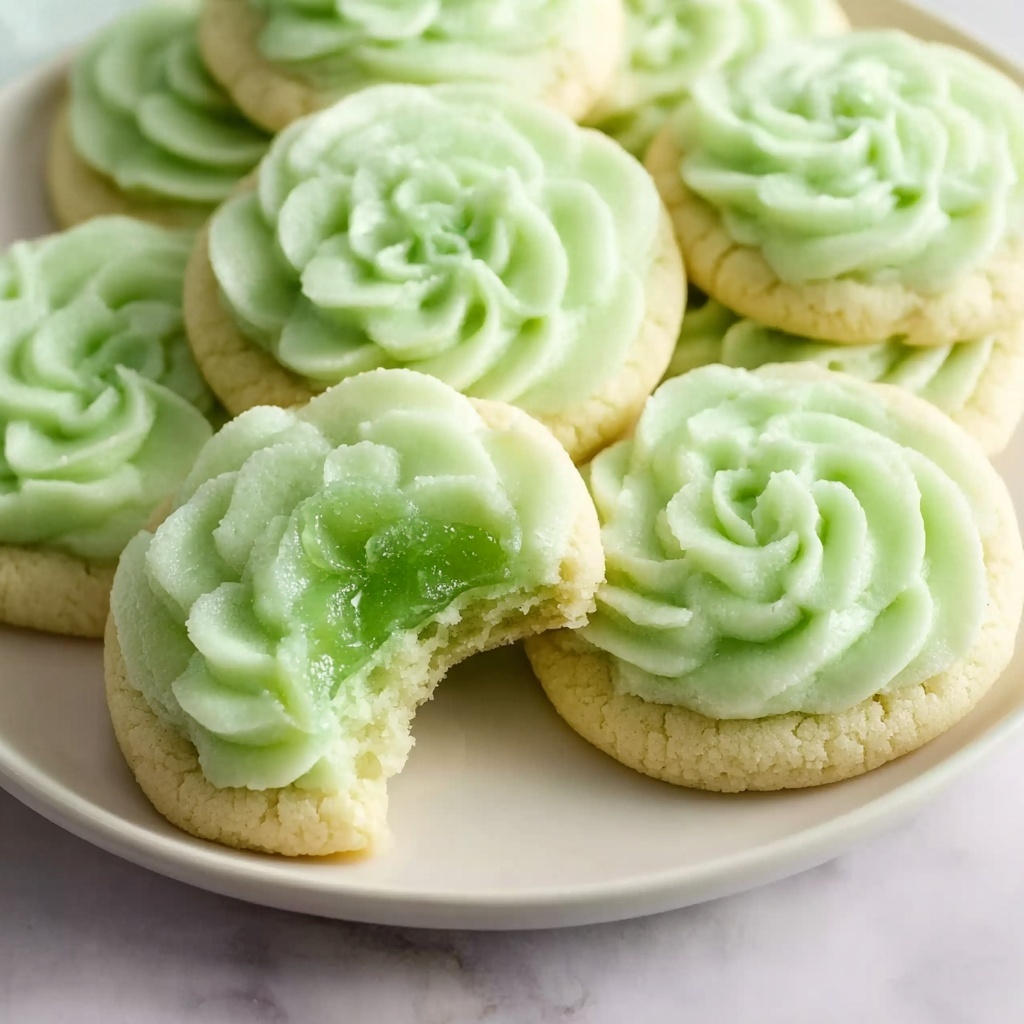 Easy Lime Jello Sugar Cookies with Lime Cream Cheese Frosting Recipe - Recipe Image