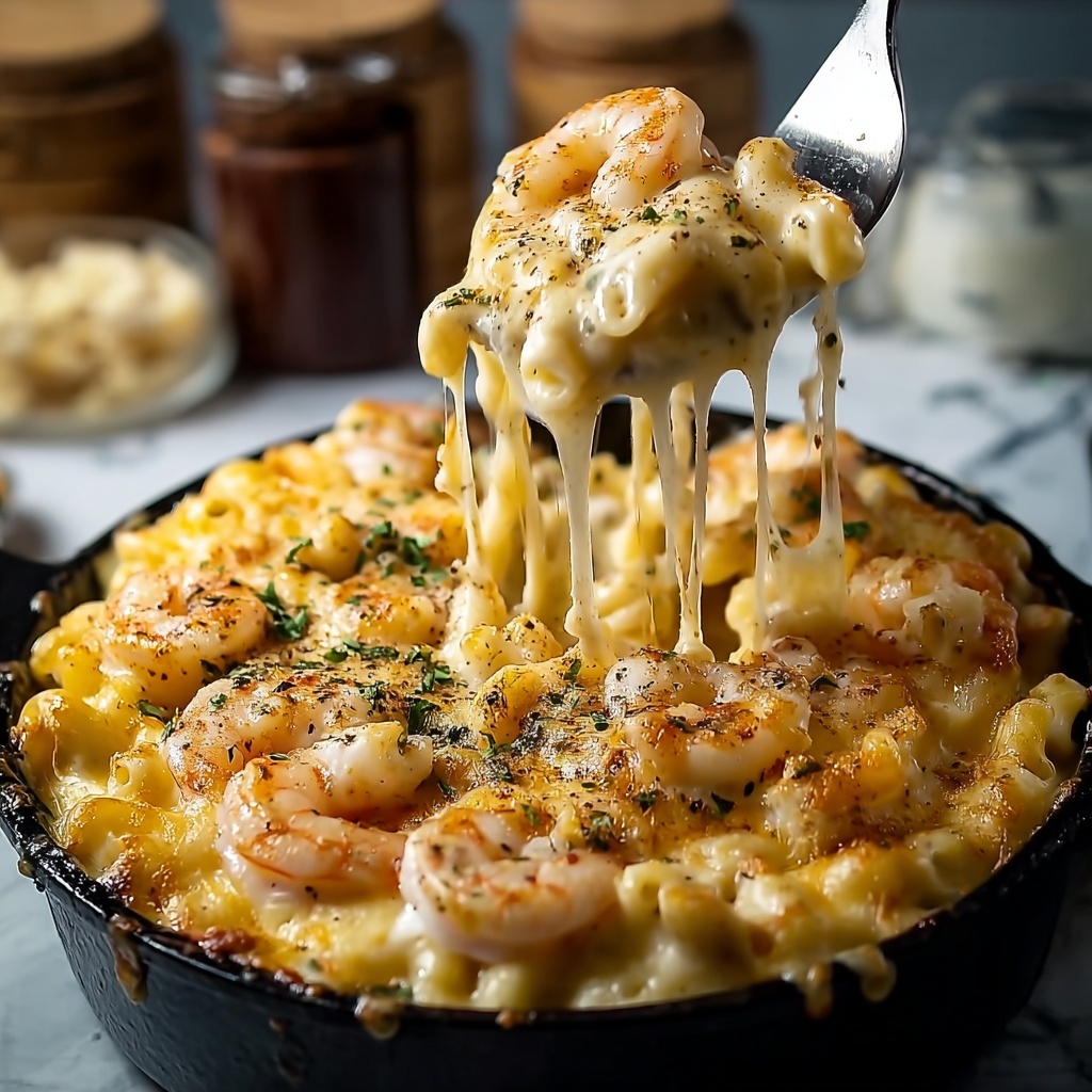 Seafood Mac and Cheese Recipe - Recipe Image