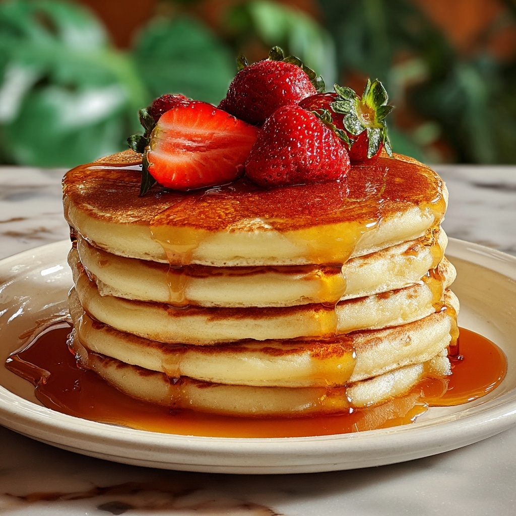 Best Fluffy Pancakes Recipe - Recipe Image