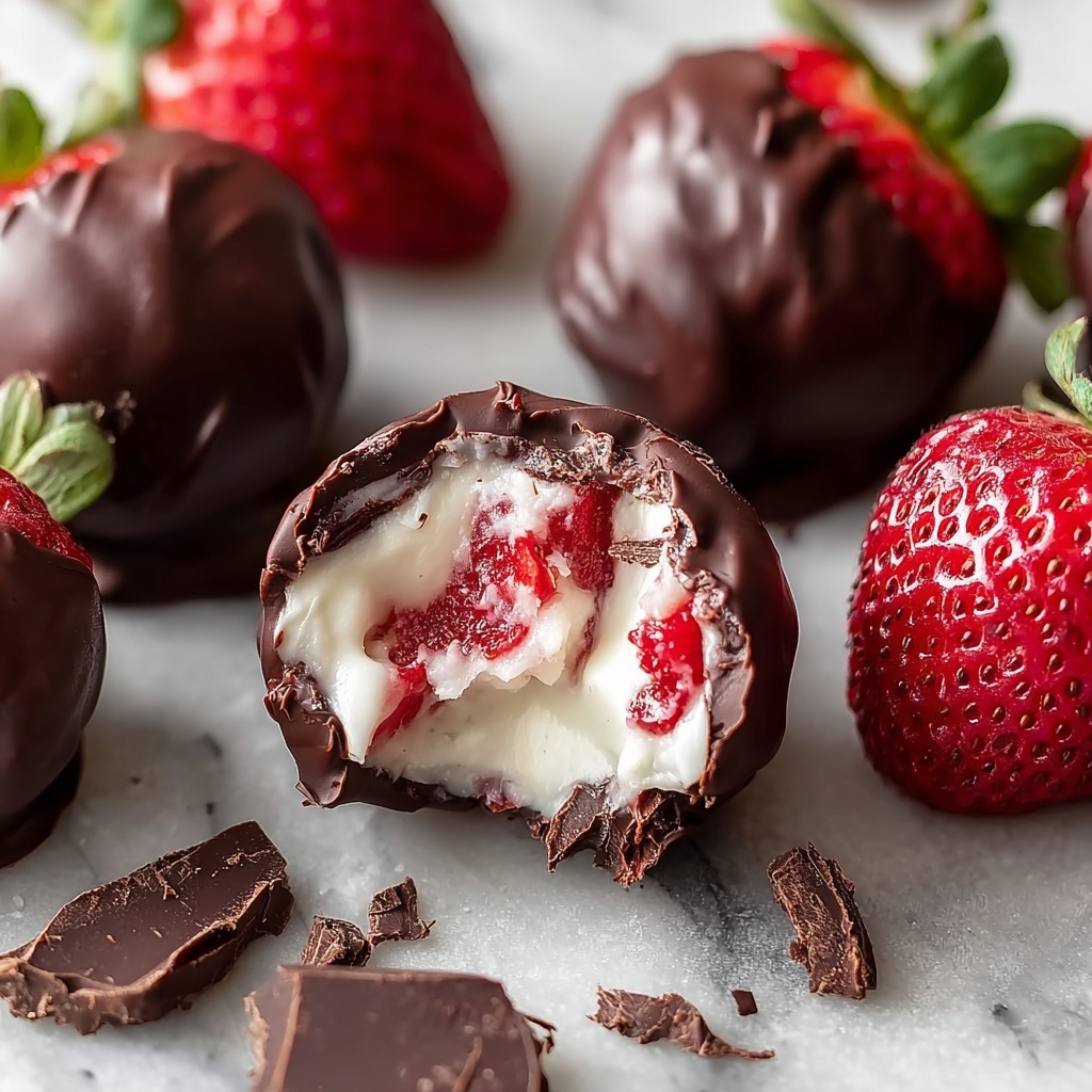 Chocolate-Covered Strawberry Yogurt Clusters Recipe - Recipe Image