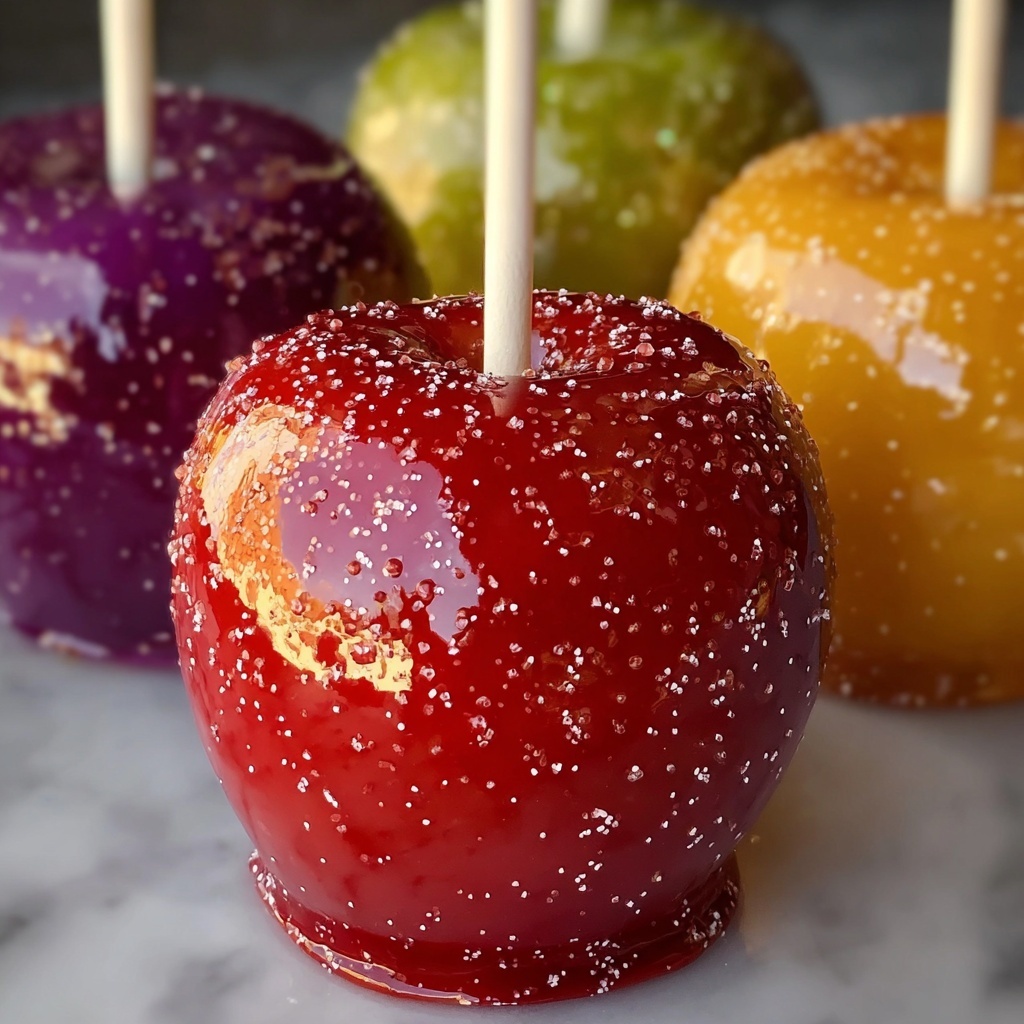 Jolly Rancher Candy Apples Recipe - Recipe Image