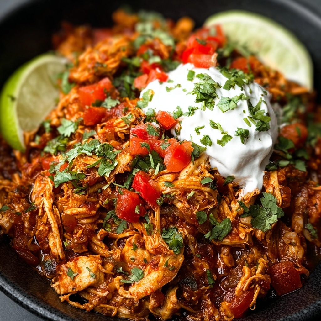 Easy Mexican Chicken Crock Pot Recipe - Recipe Image