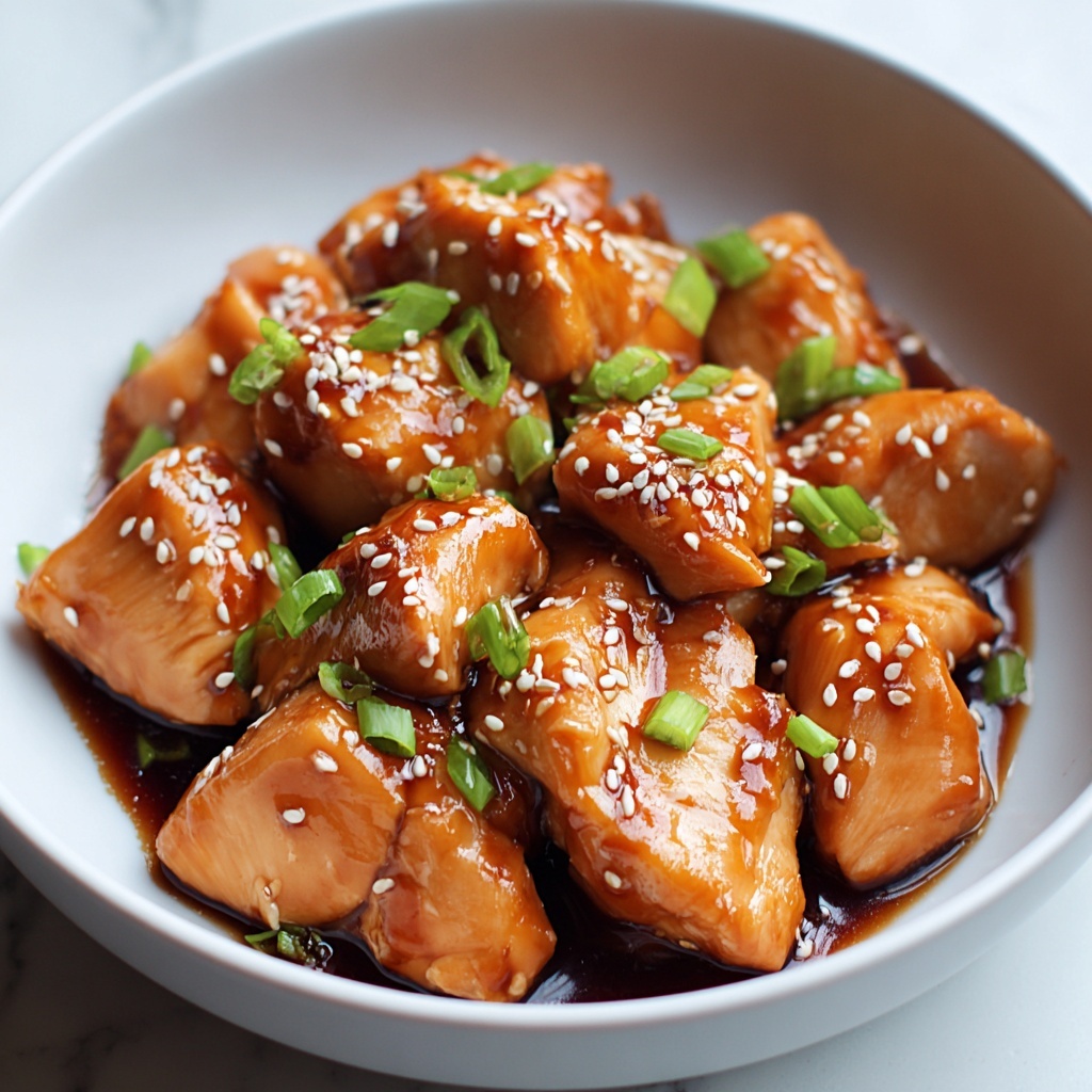 Slow Cooker Honey Garlic Chicken Recipe - Recipe Image