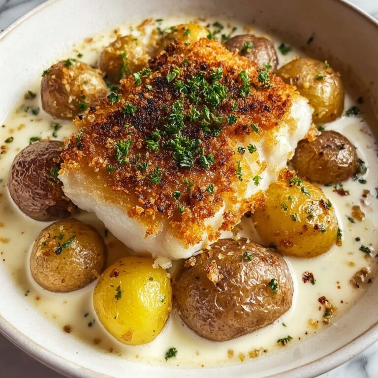 Creamy Cod and Potato Skillet Recipe