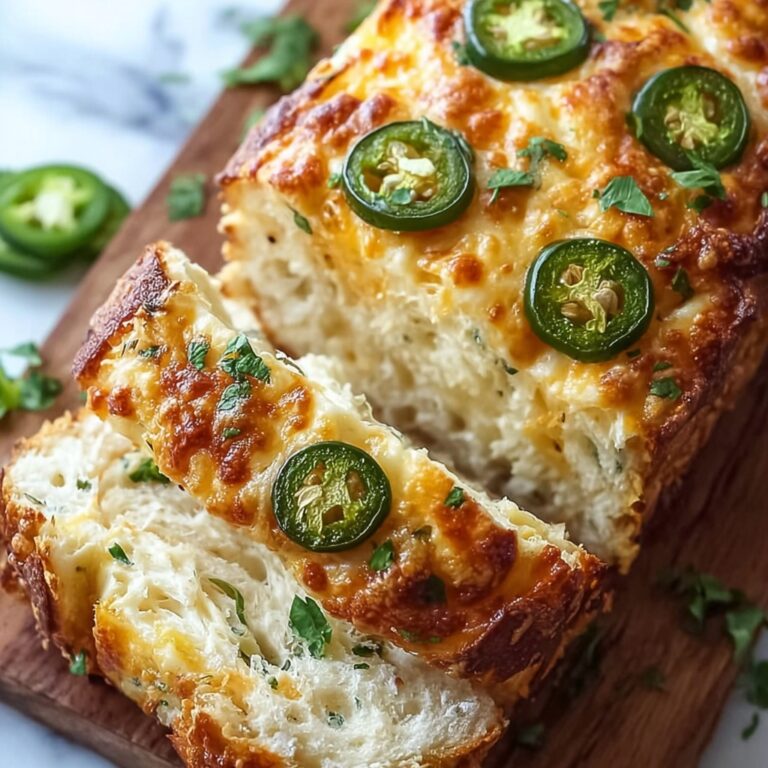 Jalapeño Popper Cheese Bread Recipe