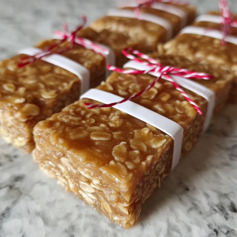 Easiest Microwave Chewy Peanut Butter Granola Bars Recipe