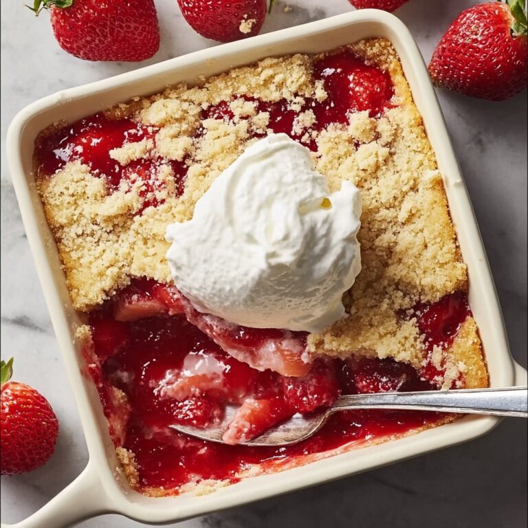 Strawberry Cheesecake Dump Cake Recipe