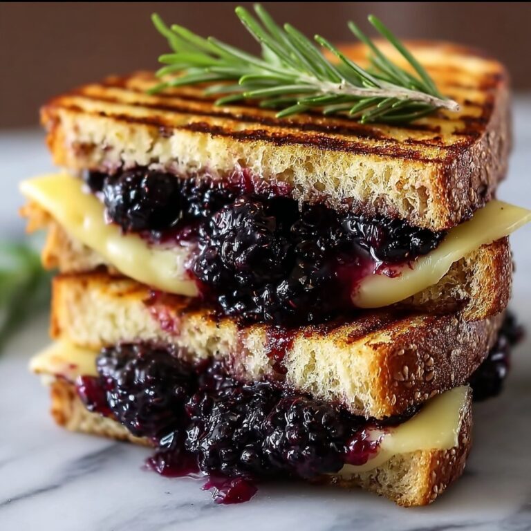Blackberry Balsamic and Brie Grilled Cheese Recipe