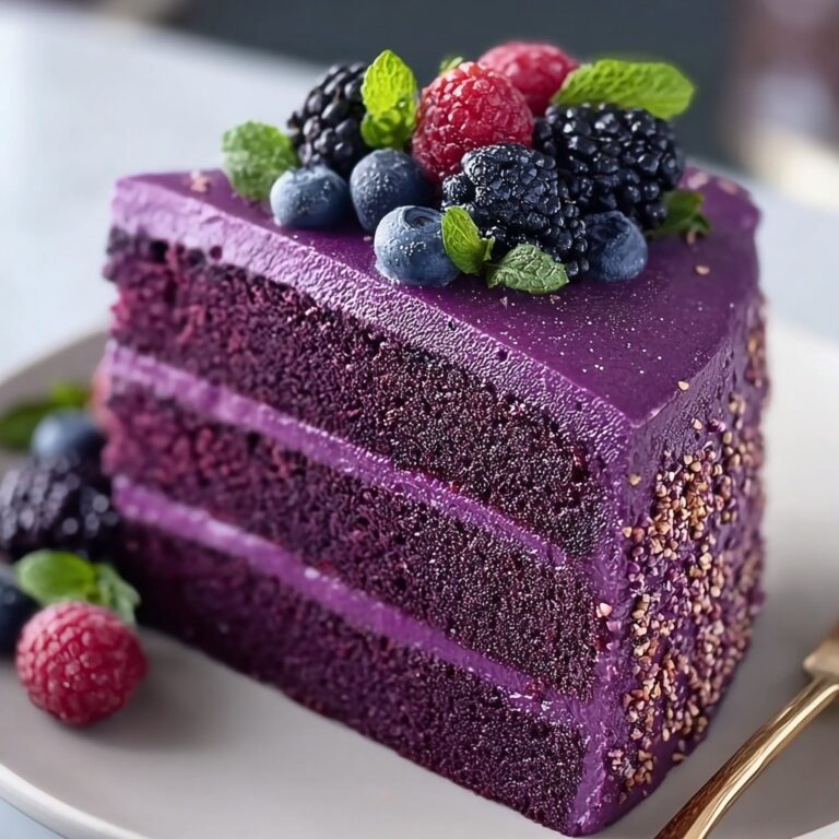 Purple Velvet Cake Recipe