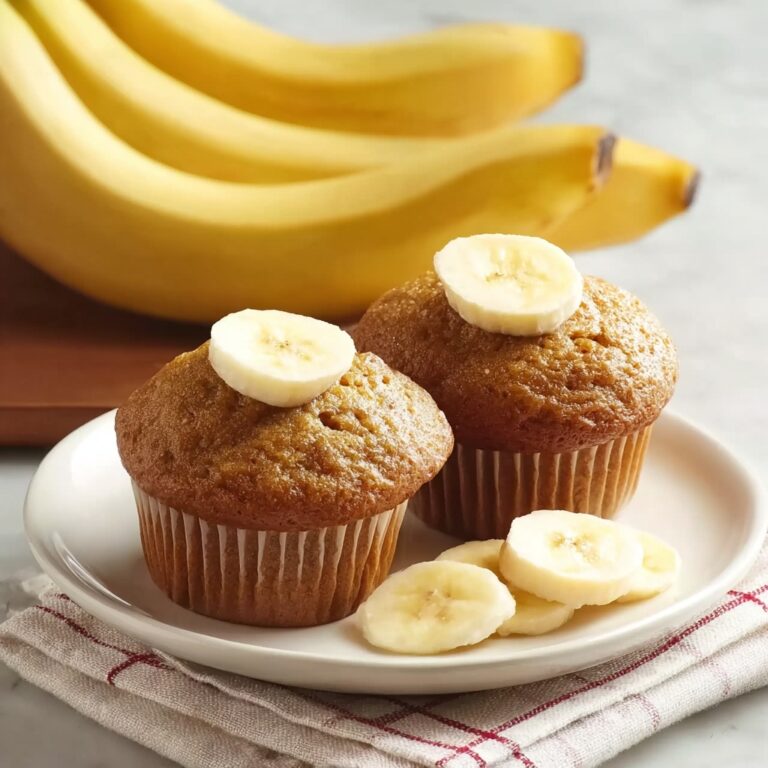 Brown Sugar Banana Muffins Recipe