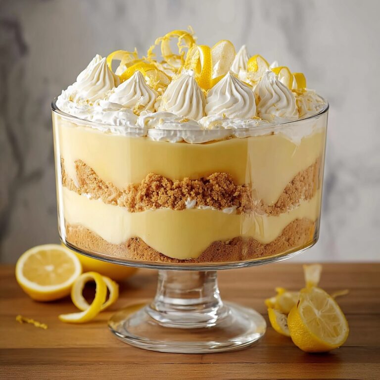 Outrageous Lemon Lovers Trifle Recipe